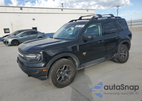 2021 Ford Bronco Sport Badlands из США, поврежденный, VIN 3FMCR9D92MRA64350